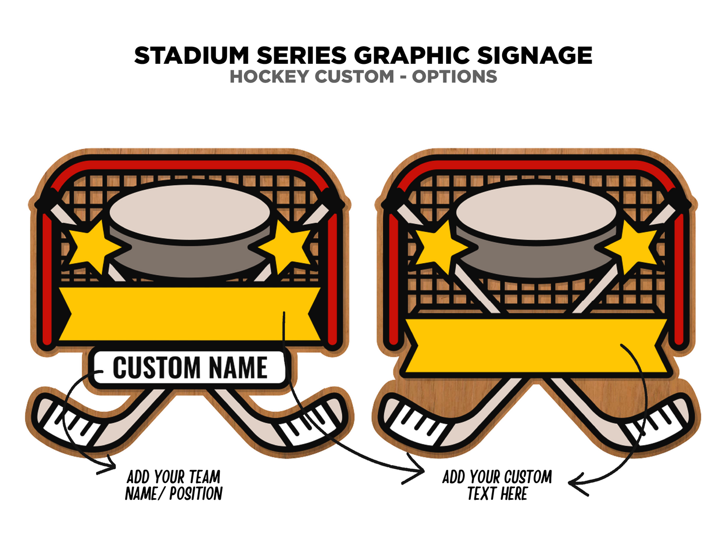 Hockey - Stadium Series Graphic Signage
