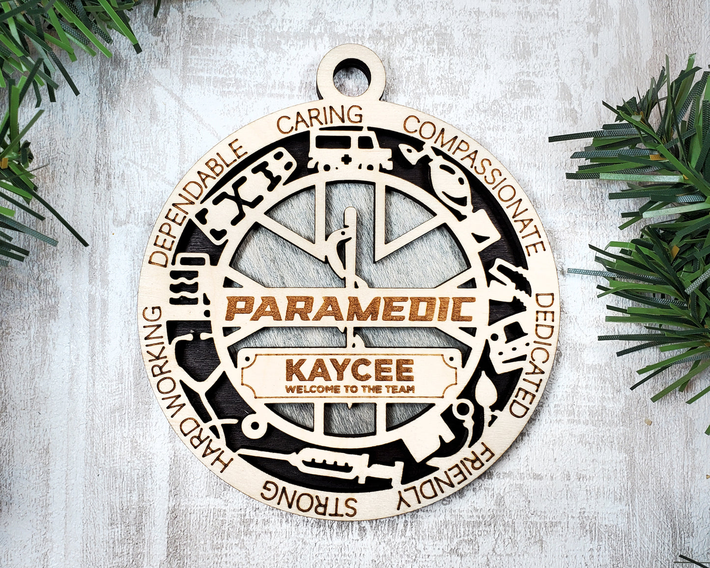 First Responder: Paramedic and EMT Ornaments