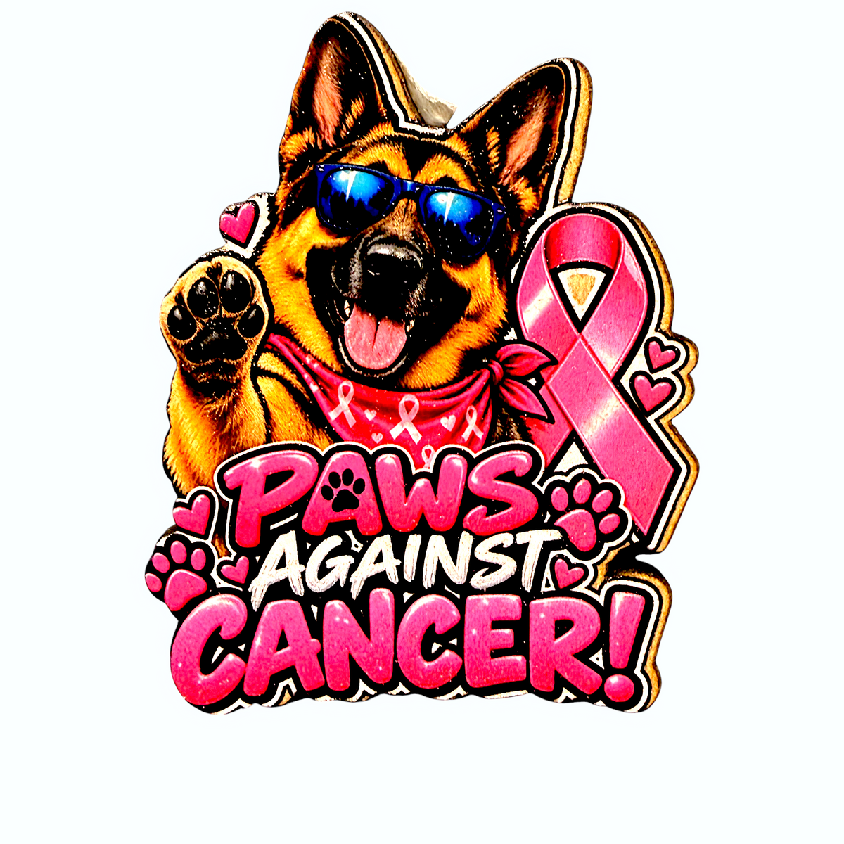 Paws Against Cancer Magnet