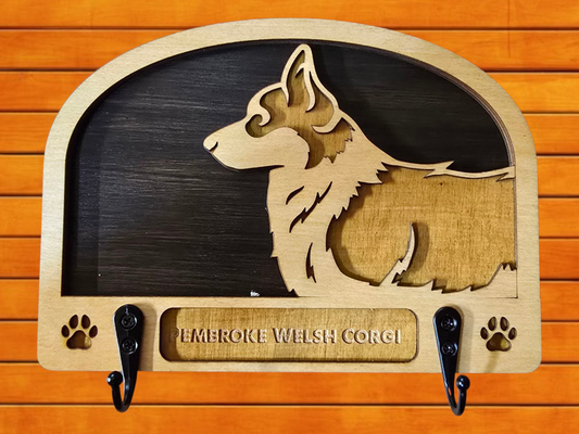 Pembroke Welsh Corgi Leash Holder