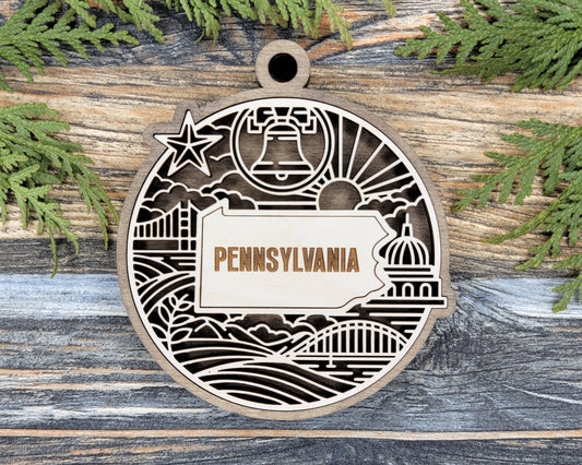 Pennsylvania State Heritage Ornament