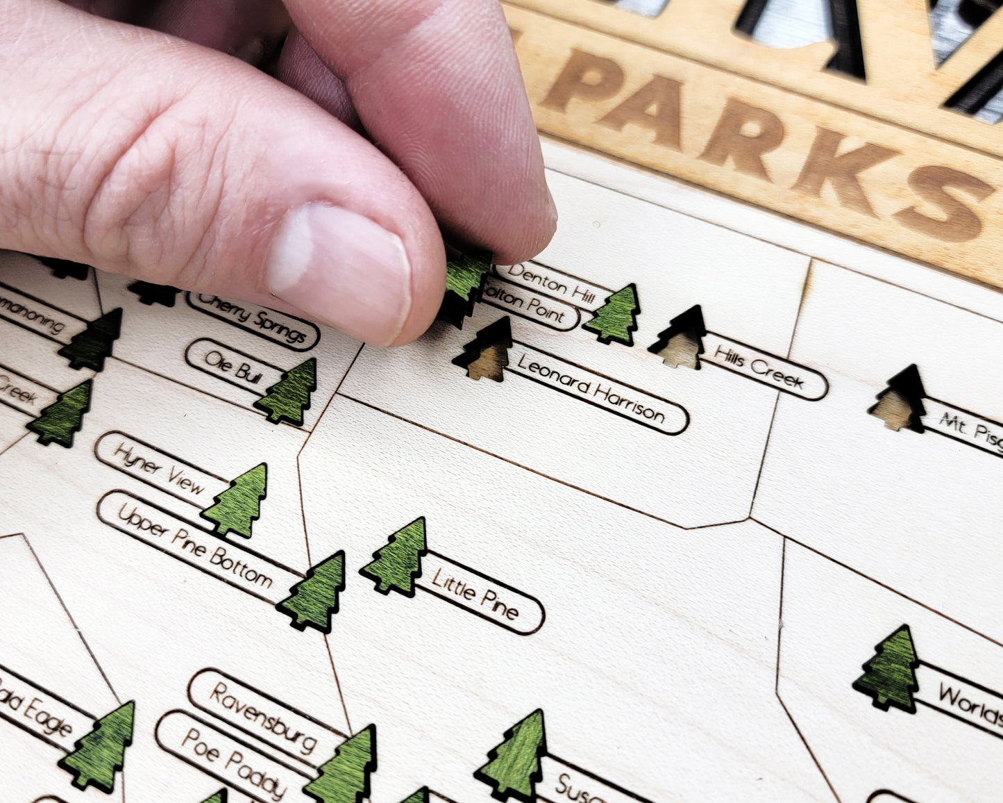Pennsylvania State Park Map