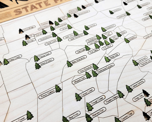 Pennsylvania State Park Map