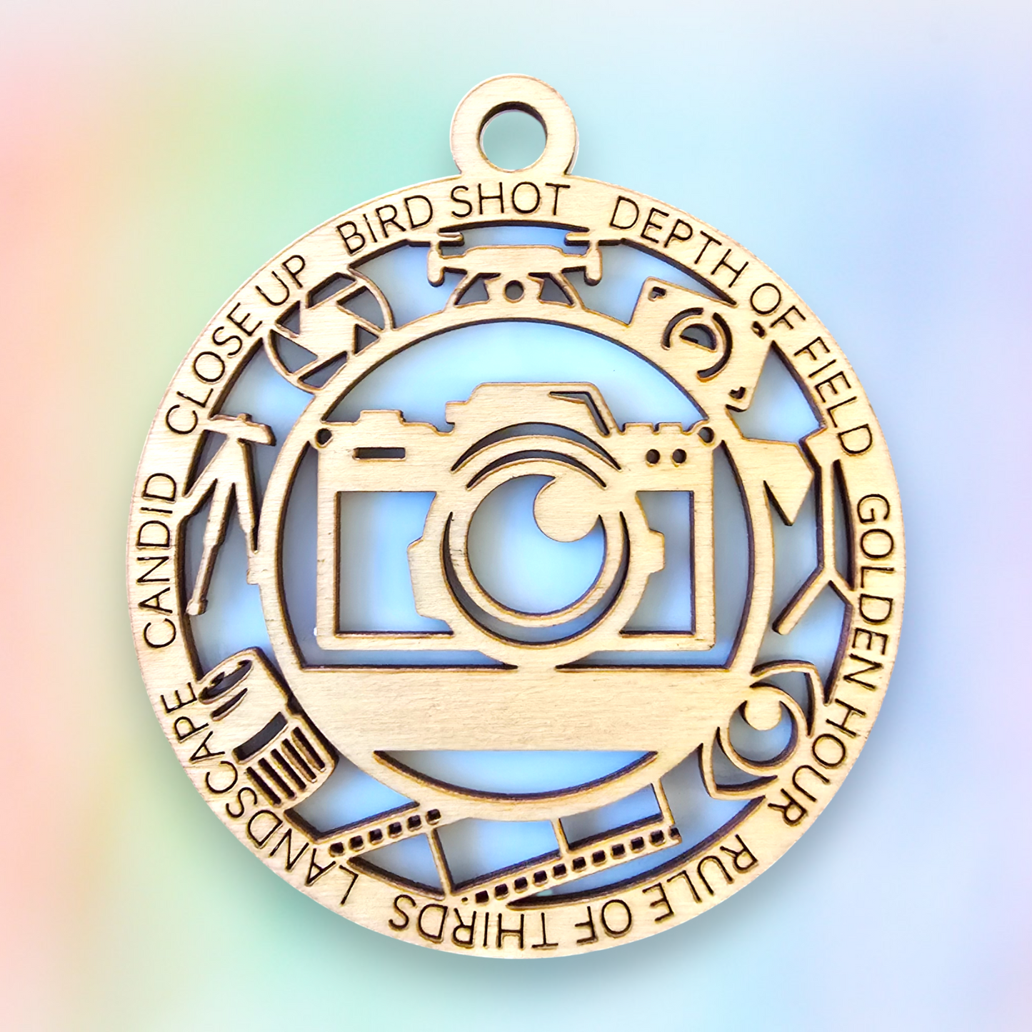 Photography Artful Ornament (Customizable)