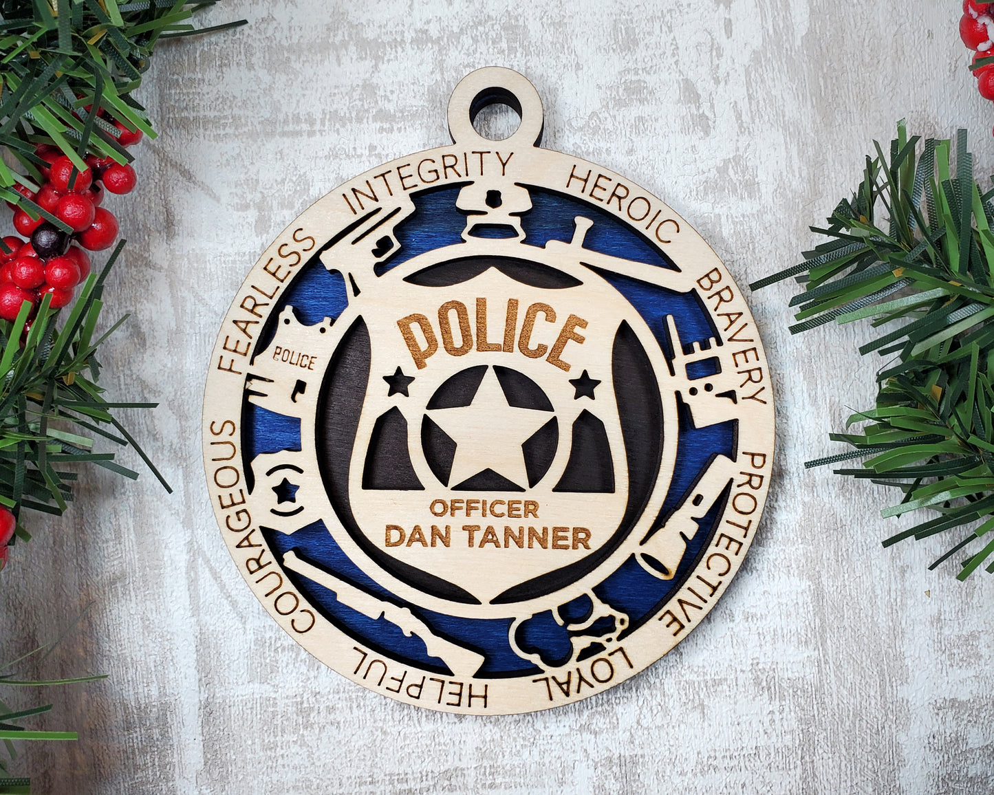 First Responder: Police Ornaments
