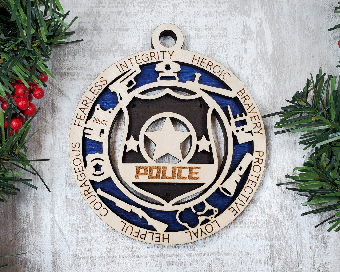 First Responder: Police Ornaments
