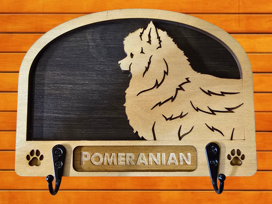 Pomeranian Leash Holder