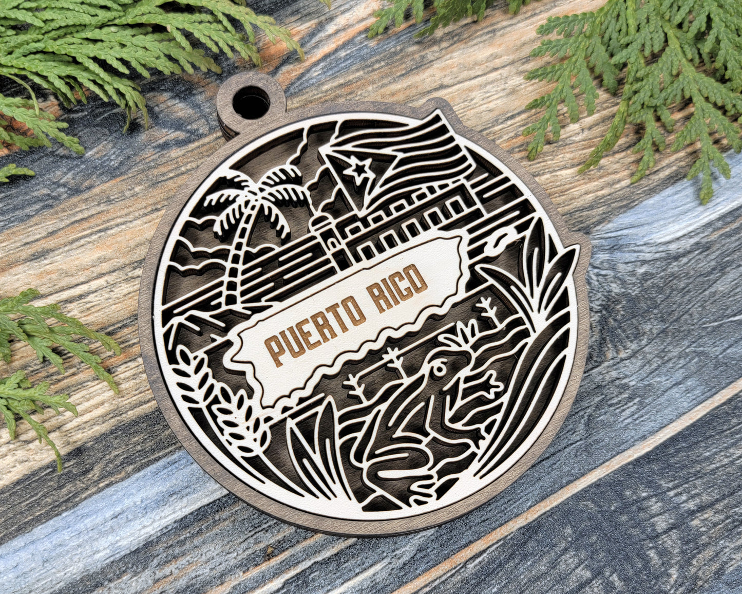 Puerto Rico State Heritage Ornament