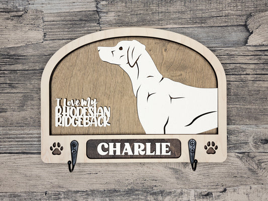 Rhodesian Ridgeback Leash Holder