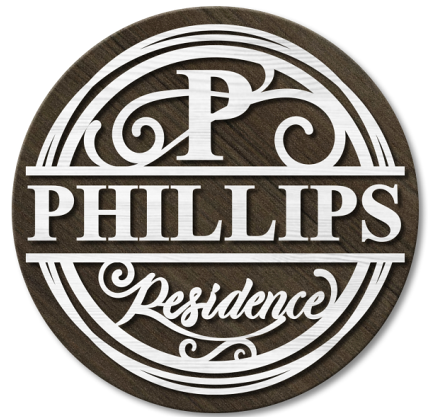 Residence Personalized Home Signage