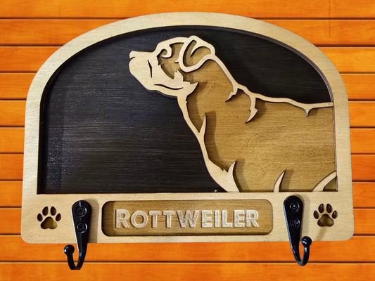 Rottweiler Leash Holder