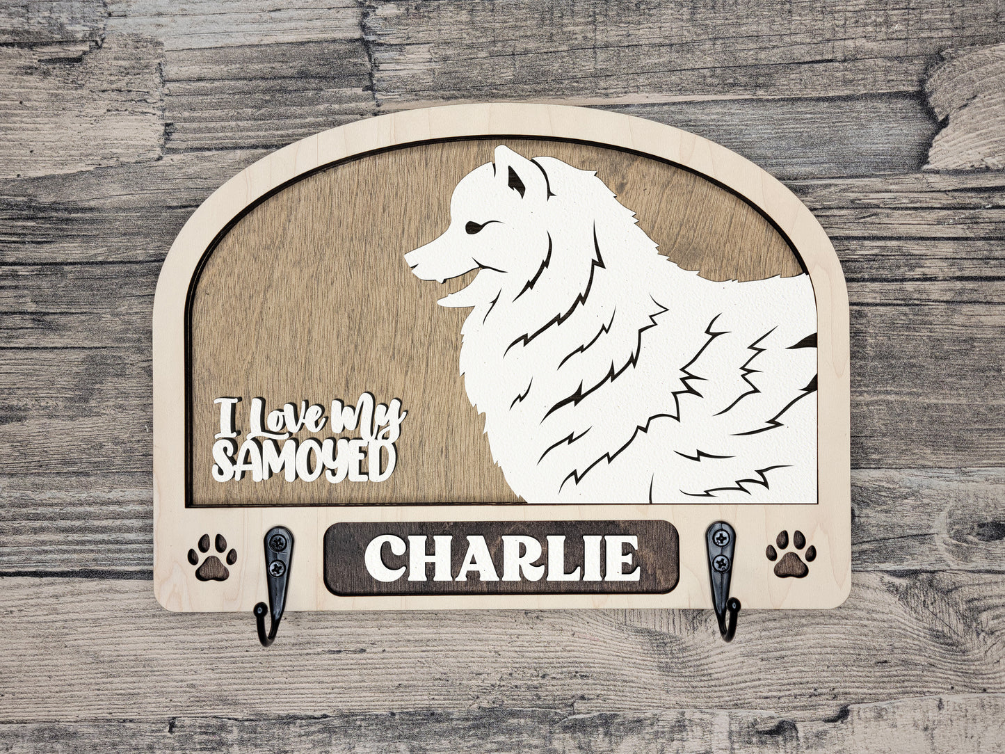 Samoyed Leash Holder