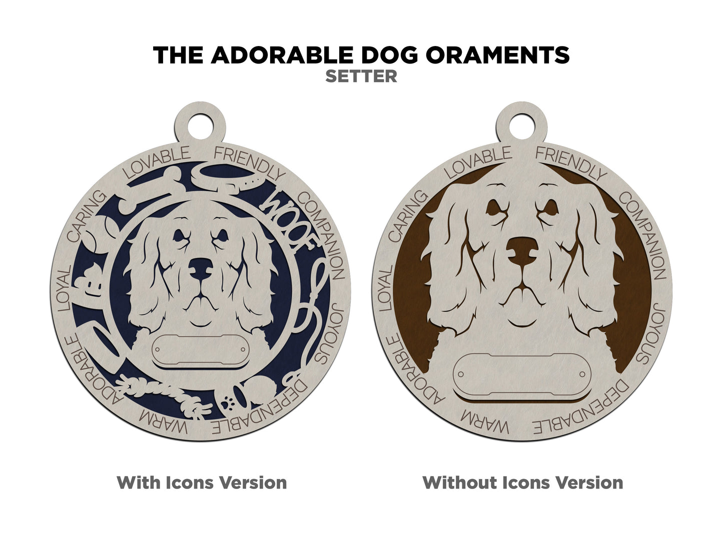 Setter Dog Ornament