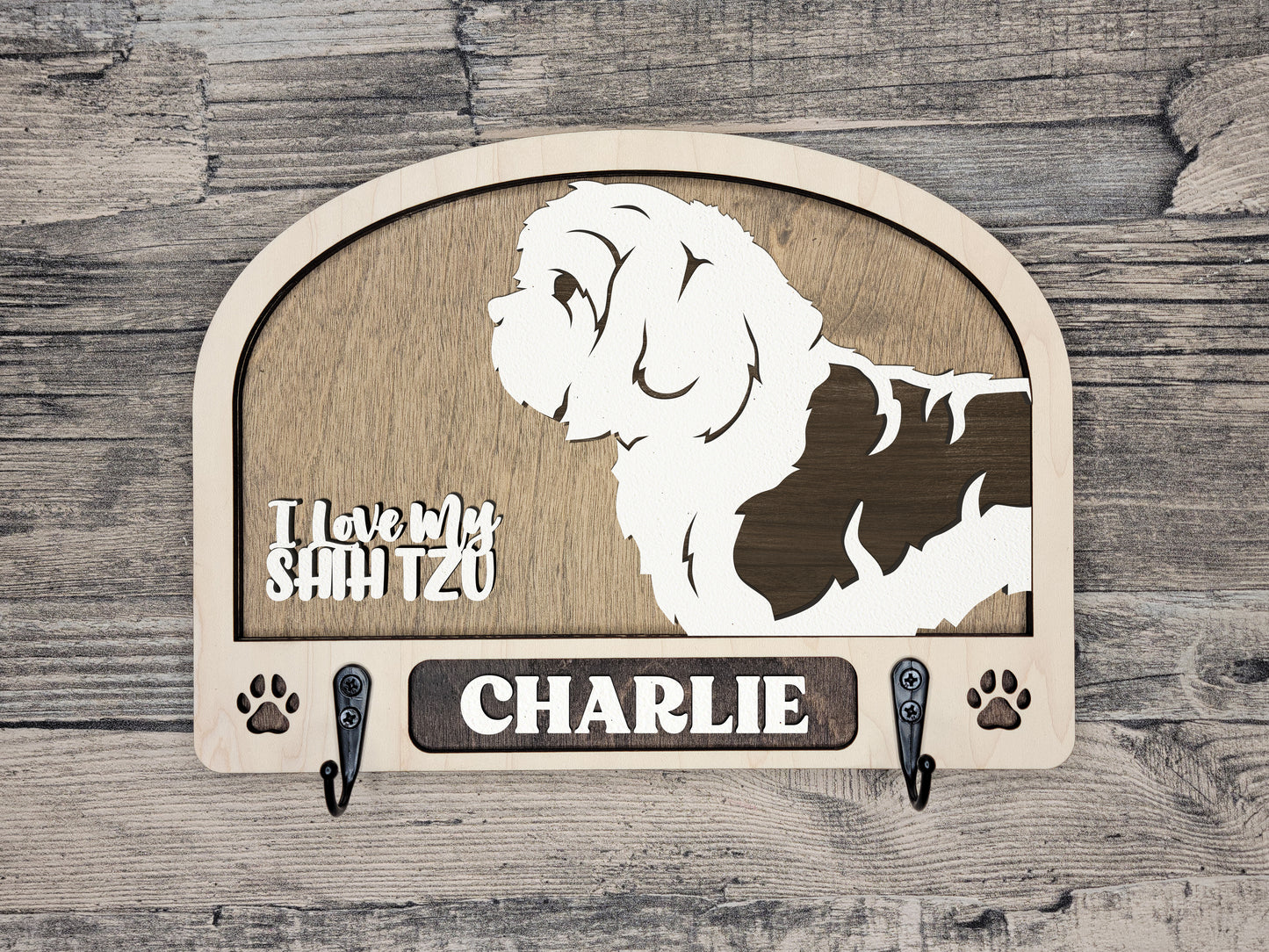 Shih Tzu Leash Holder