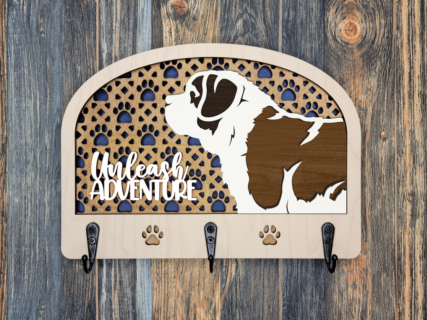 St. Bernard Leash Holder