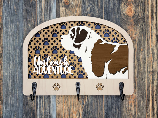 St. Bernard Leash Holder
