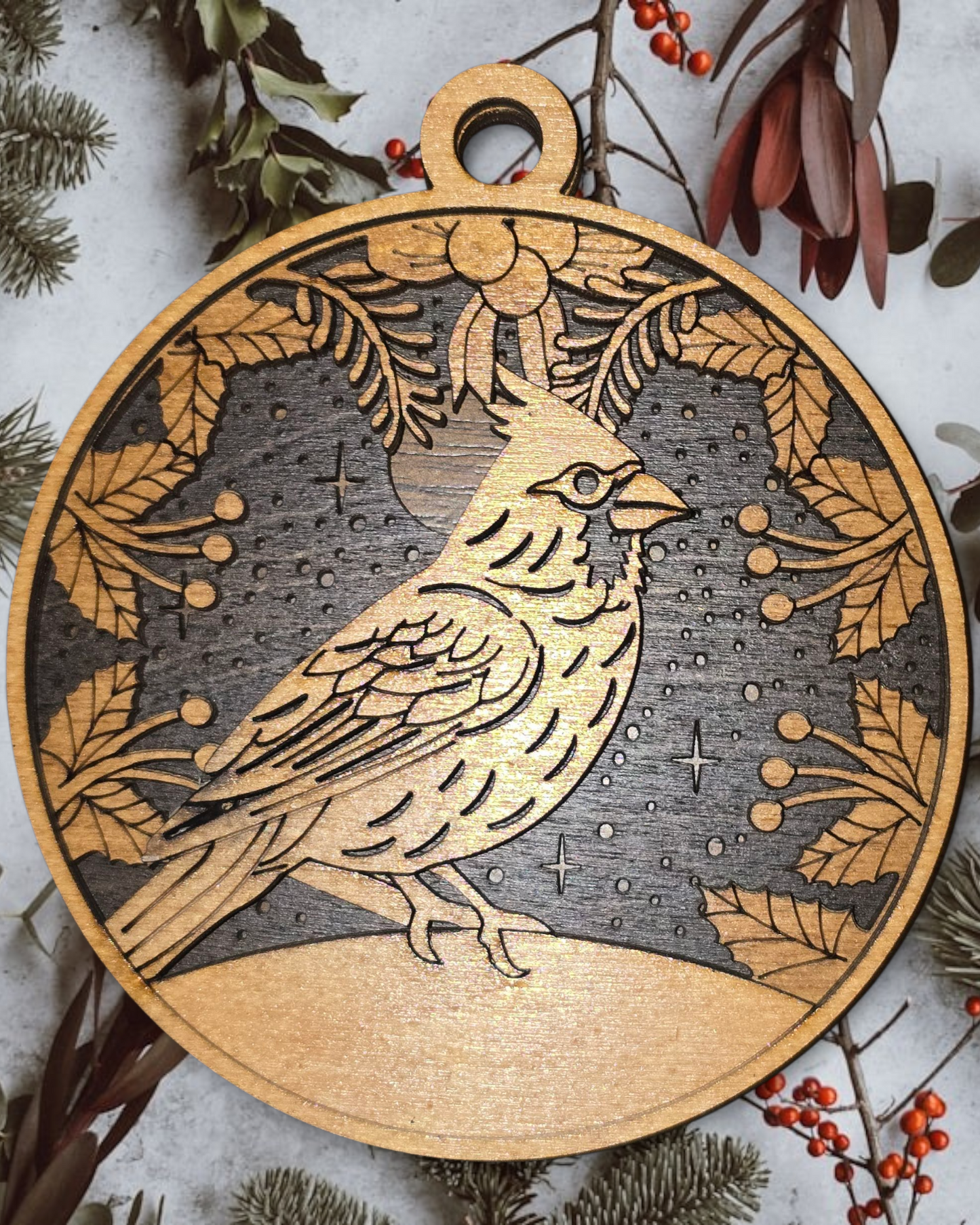 3D Christmas Scene 1 (Customizable)