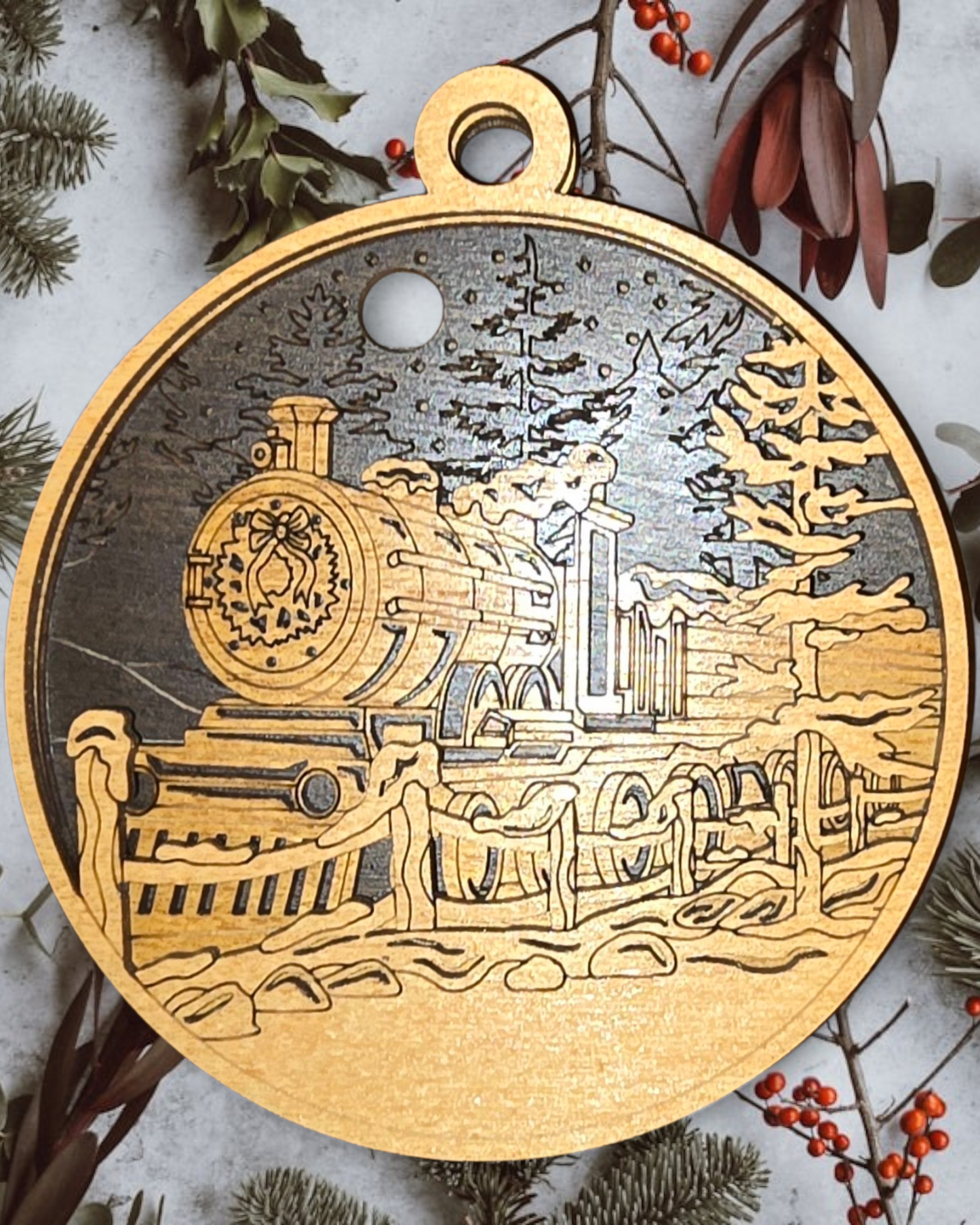 3D Christmas Scene 11 (Customizable)