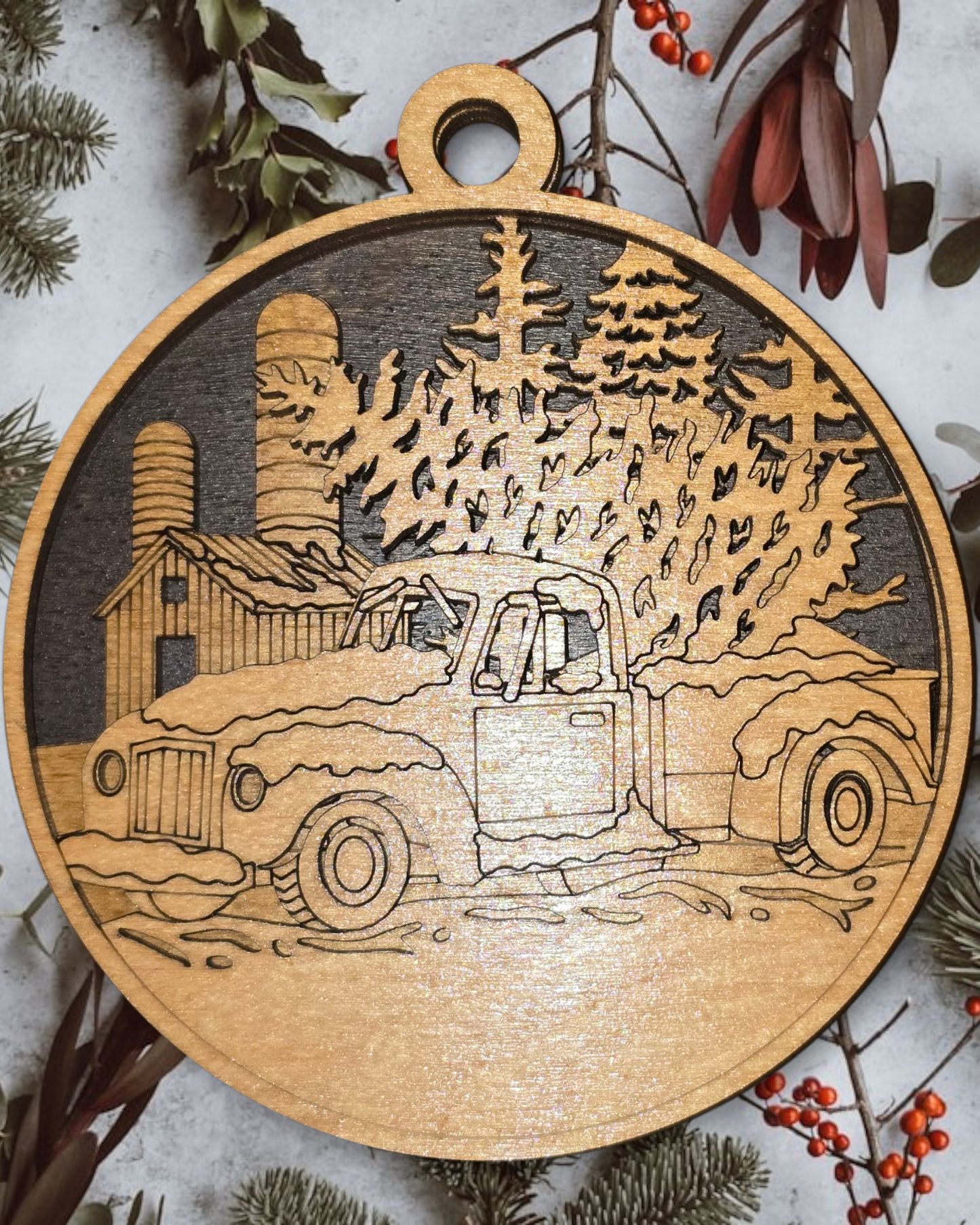 3D Christmas Scene 2 (Customizable)