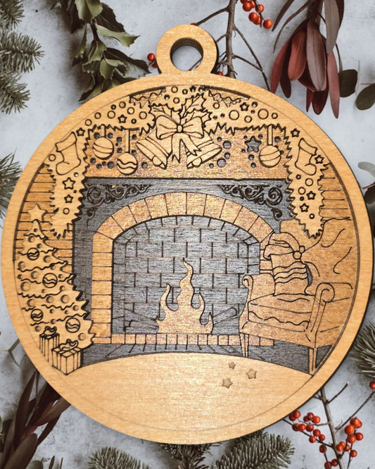 3D Christmas Scene 7 (Customizable)