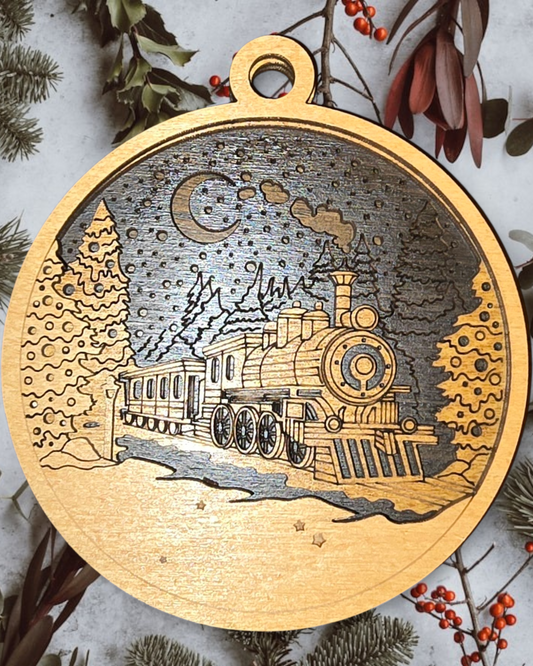 3D Christmas Scene 9 (Customizable)