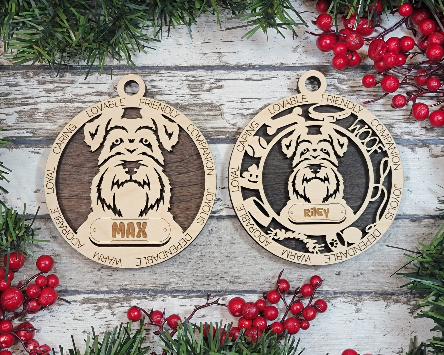 Adorable Dog Ornaments Pack 1