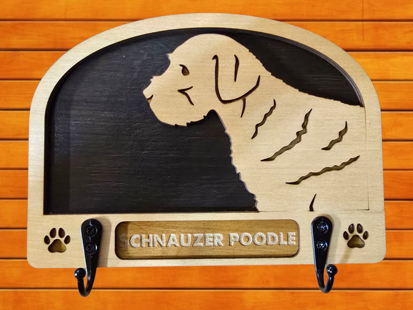 Schnauzer Poodle Leash Holder