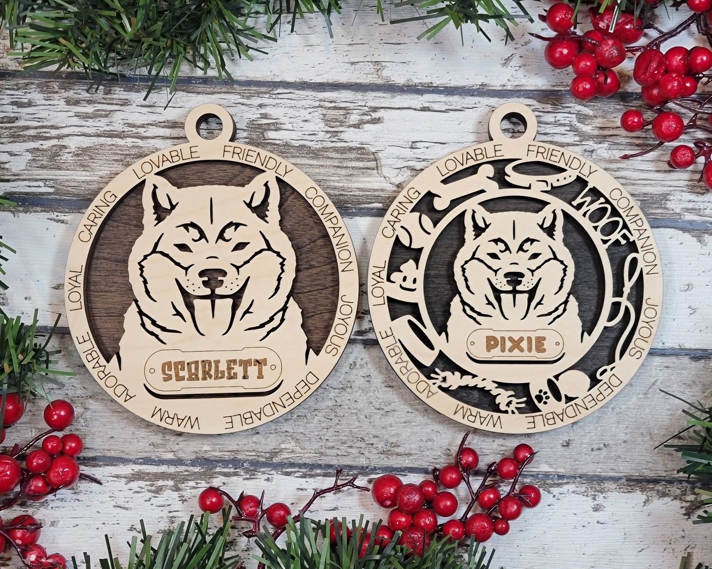 Adorable Dog Ornaments Pack 1