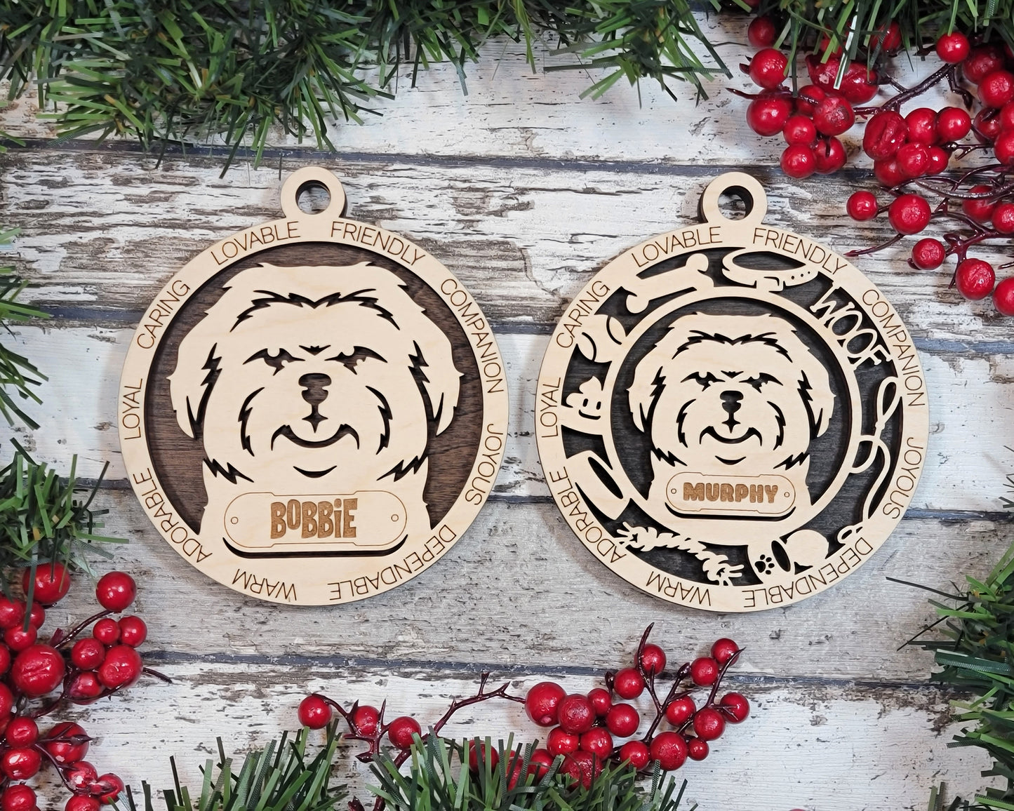Adorable Dog Ornaments Pack 1