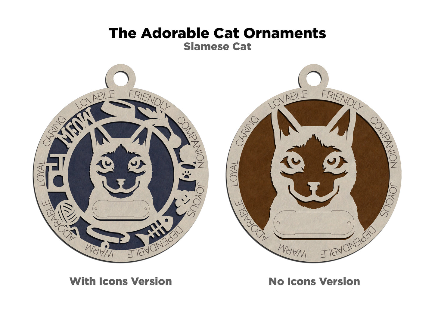Adorable Cat Ornaments