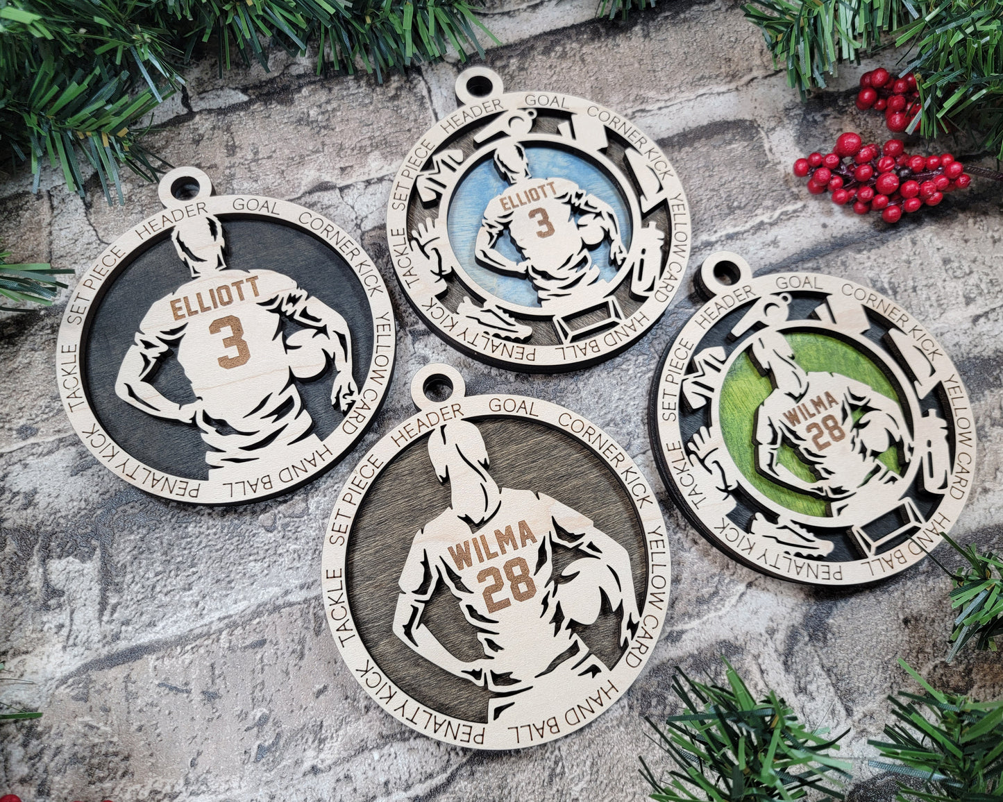 Stadium Series Ornament - Soccer