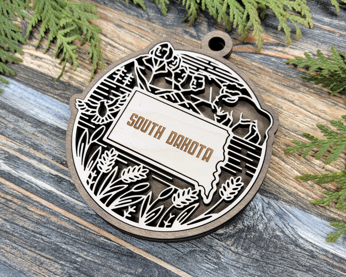 South Dakota State Heritage Ornament