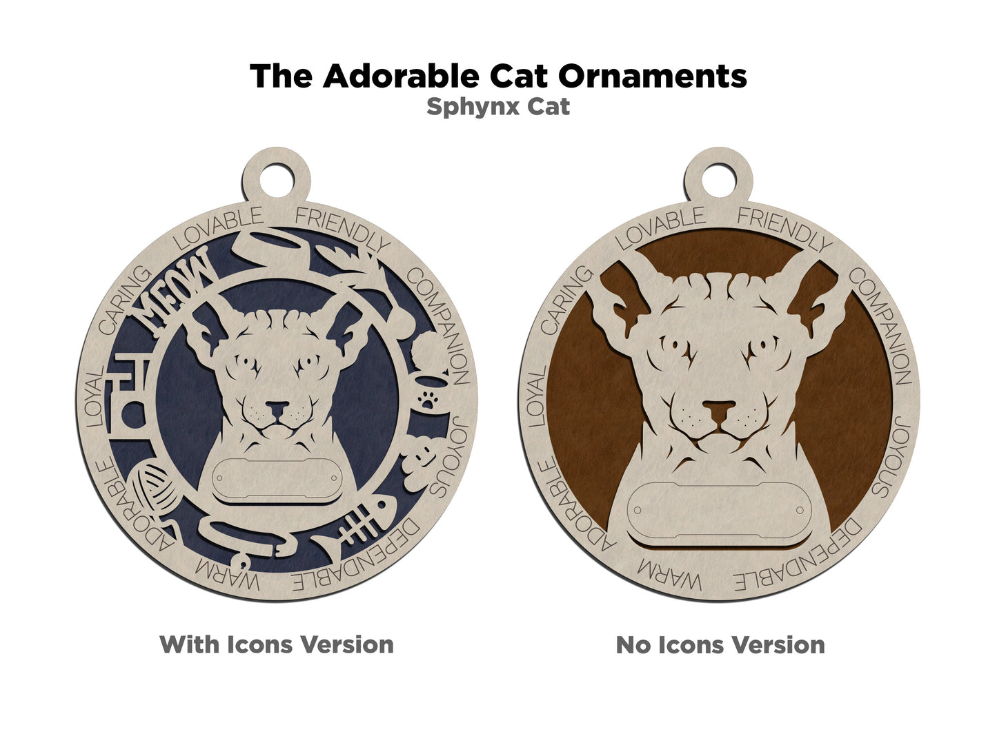 Adorable Cat Ornaments