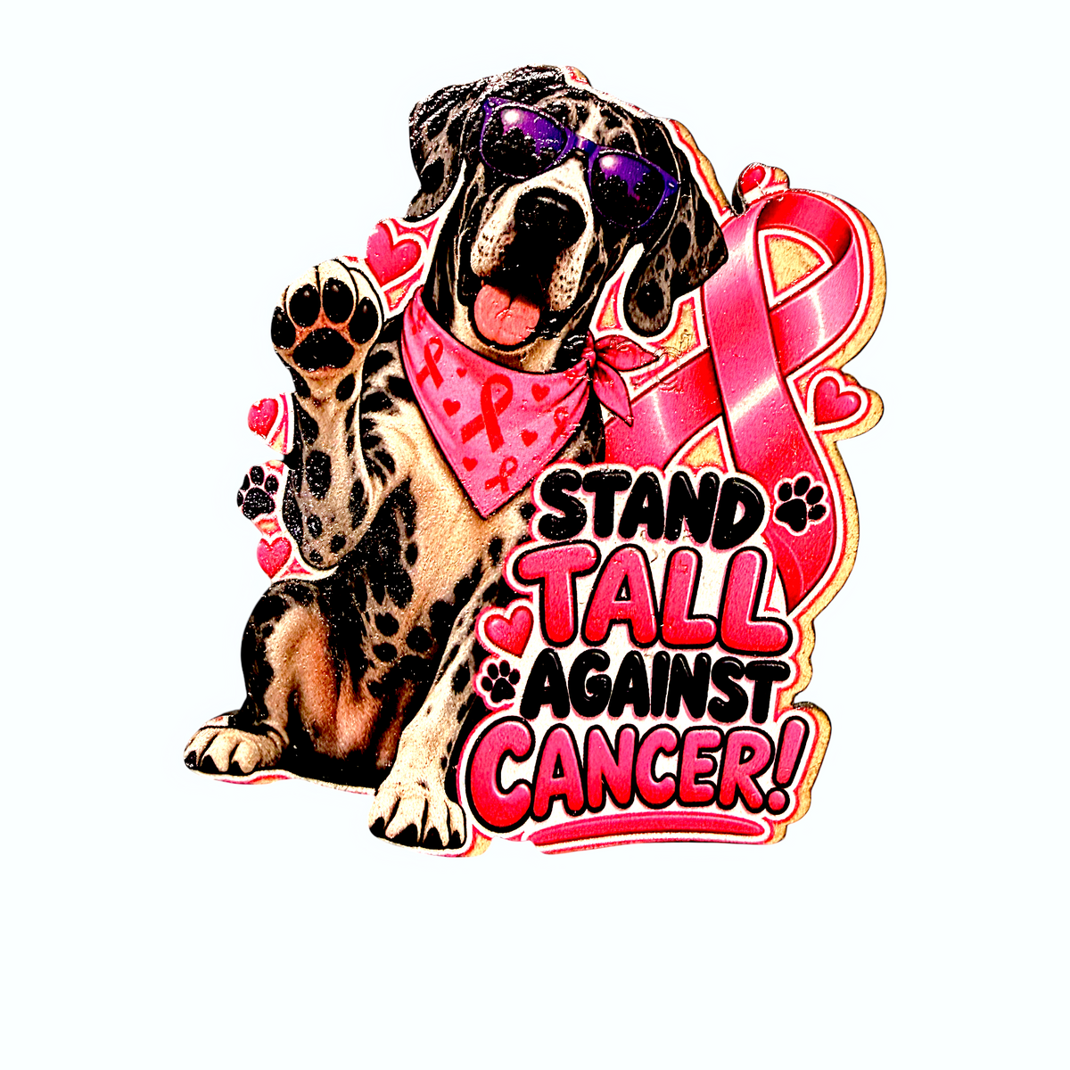 Stand Tall Against Cancer Magnet