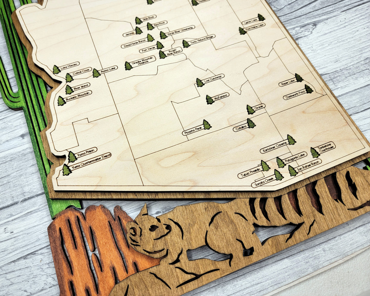 Arizona State Park Map