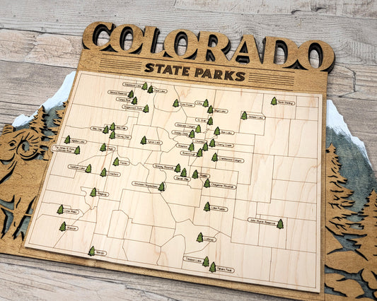 Colorado State Park Map