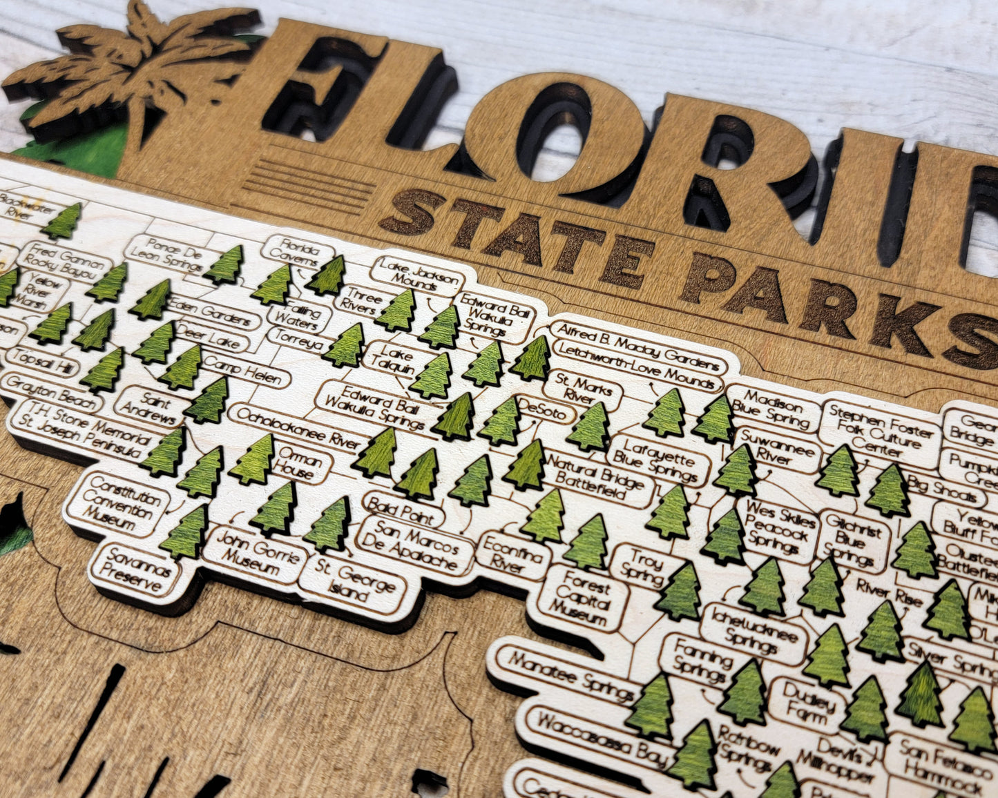 Florida State Park Map