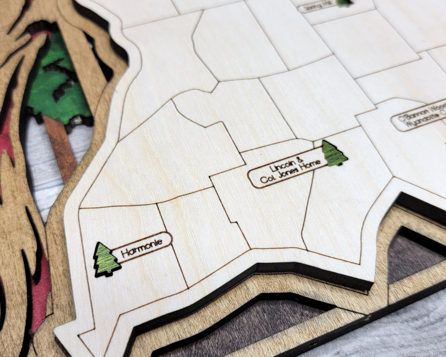 Indiana State Park Map