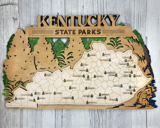 Kentucky State Park Map