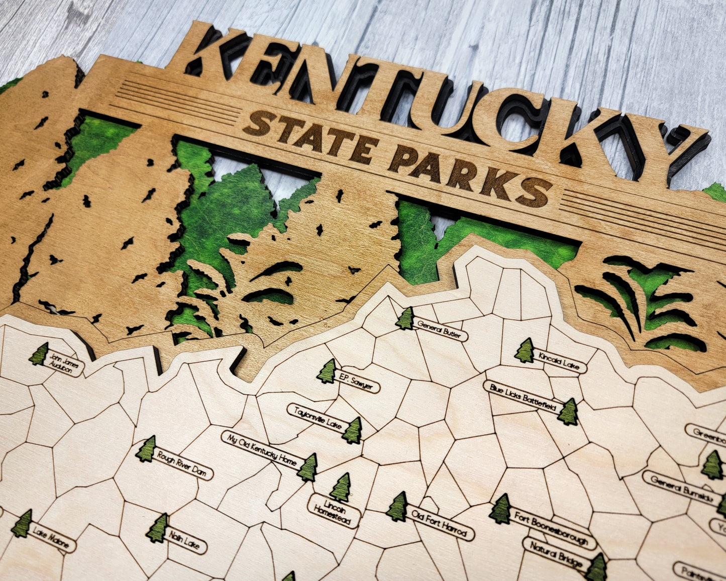 Kentucky State Park Map