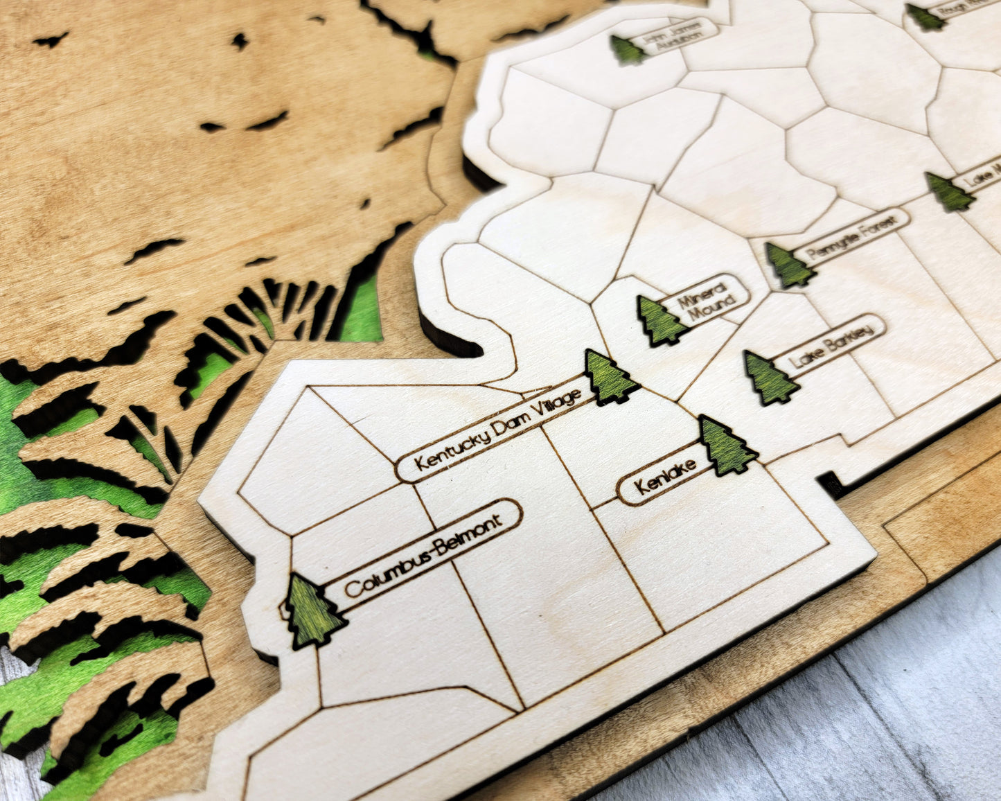 Kentucky State Park Map