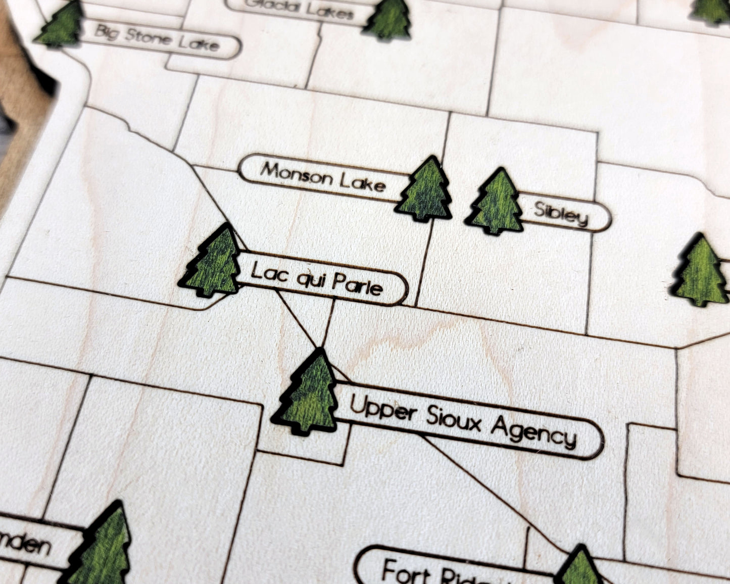 Minnesota State Park Map