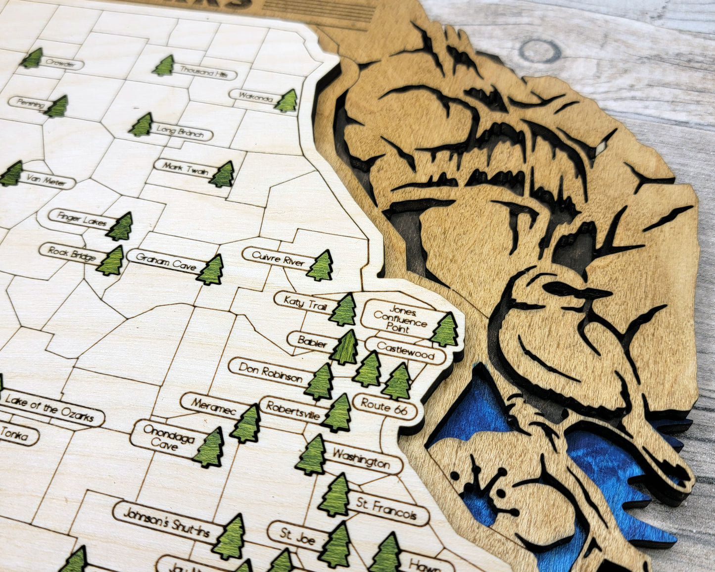 Missouri State Park Map
