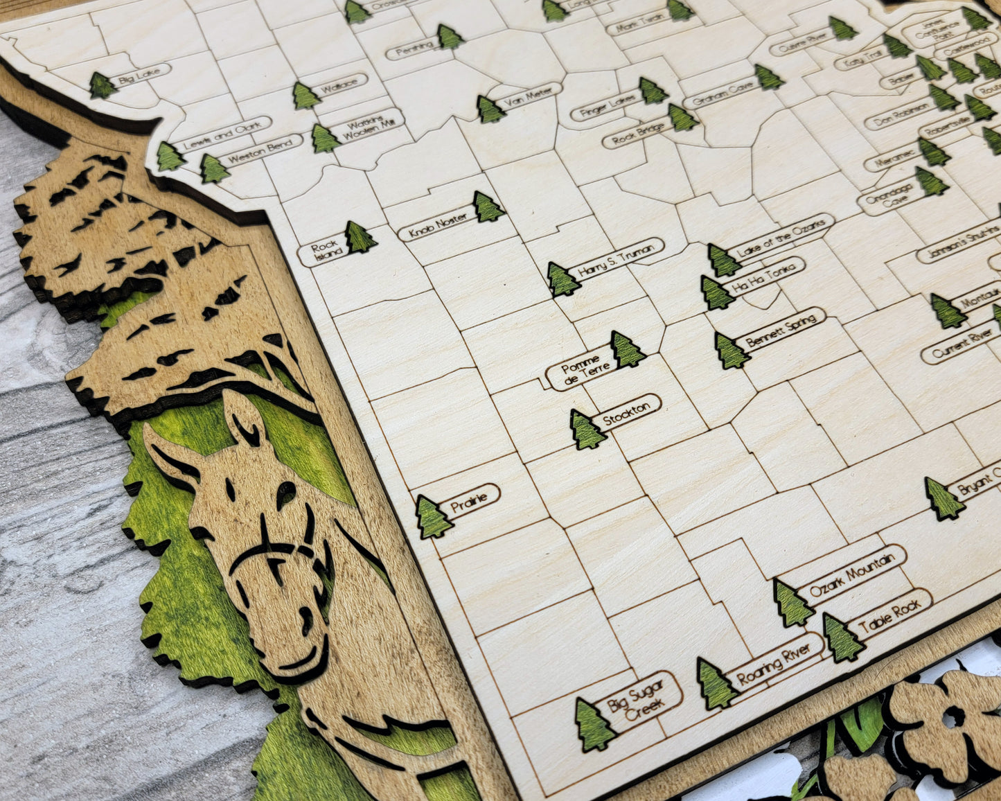 Missouri State Park Map