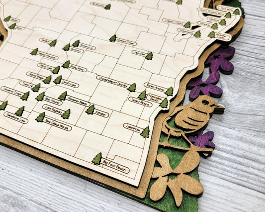 Wisconsin State Park Map