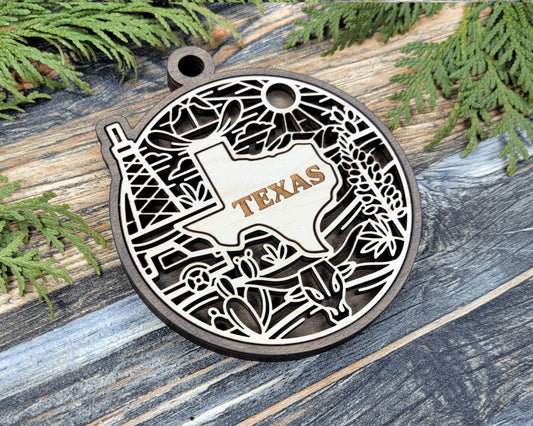 Texas State Heritage Ornament