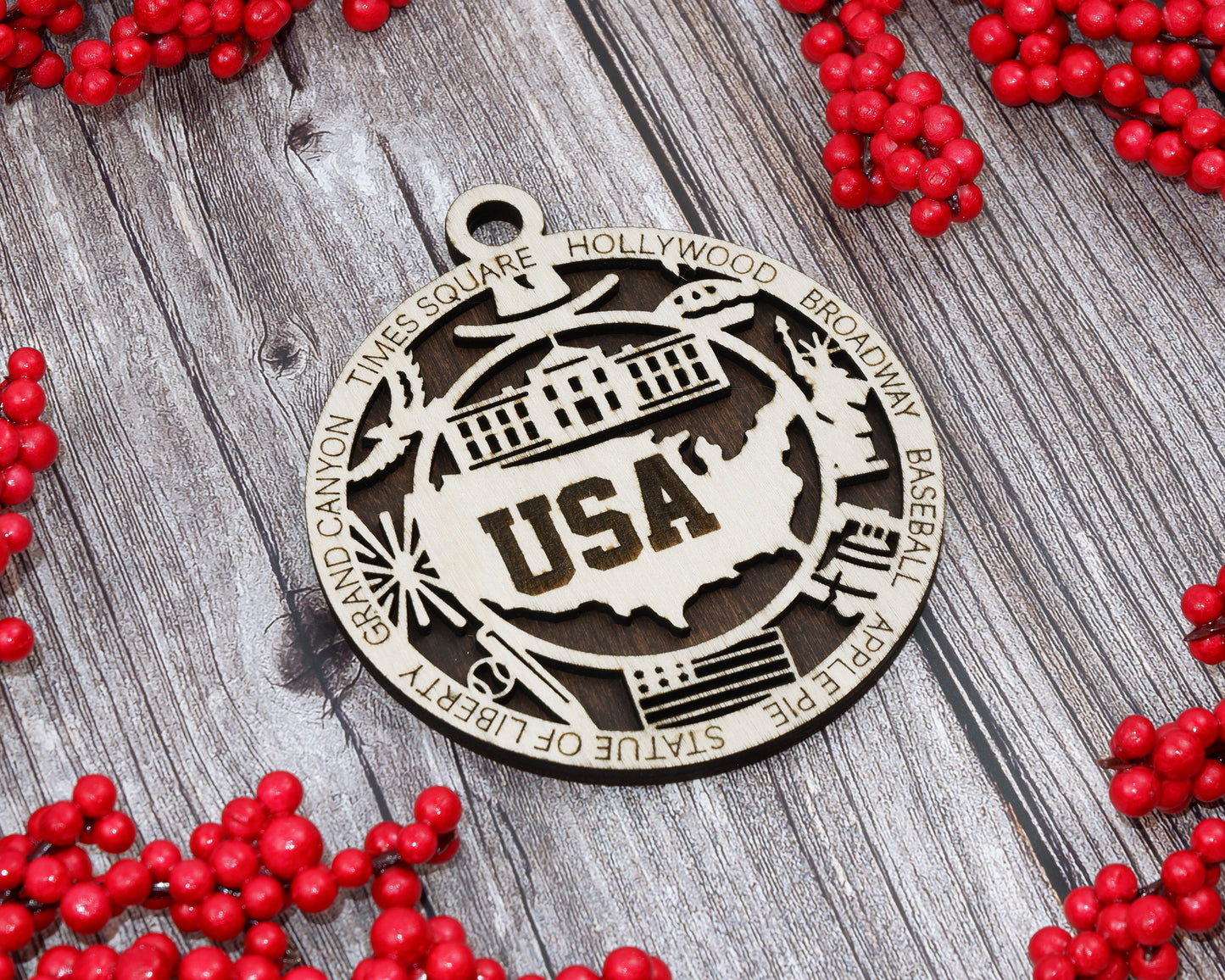 USA Ornament