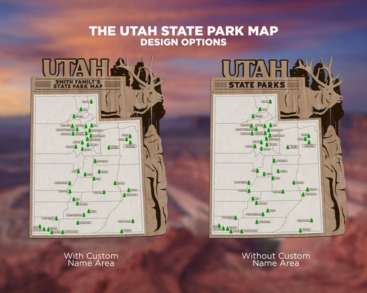 Utah State Park Map
