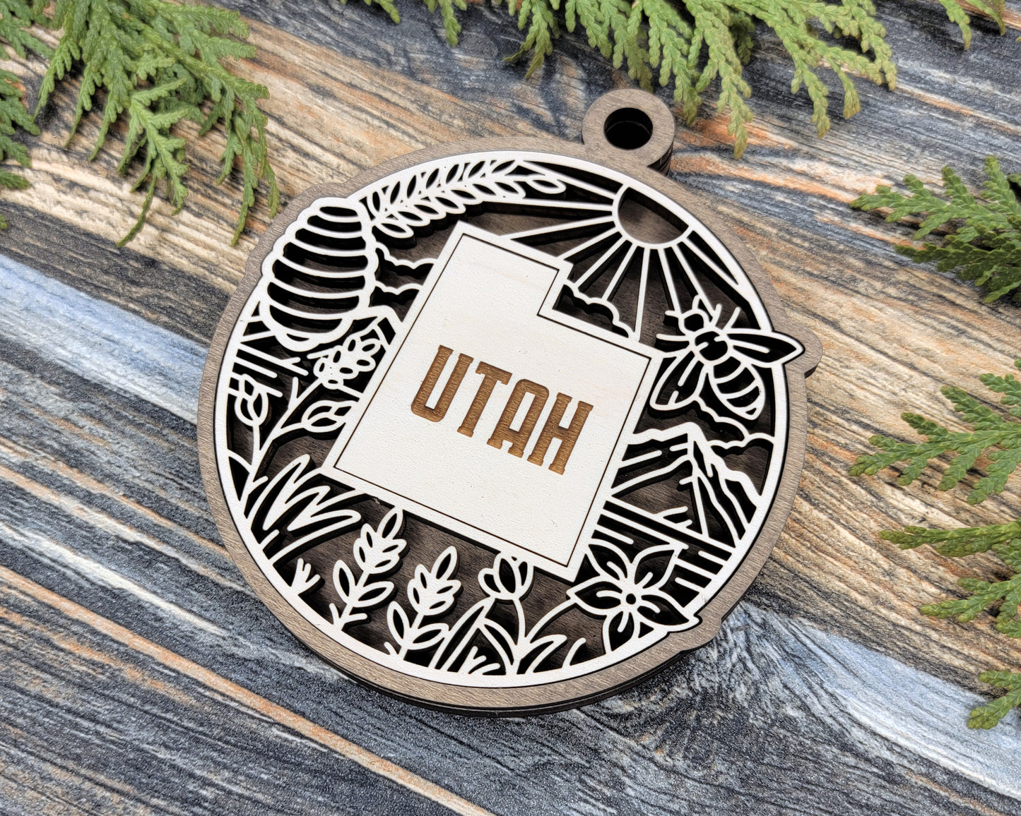 Utah State Heritage Ornament