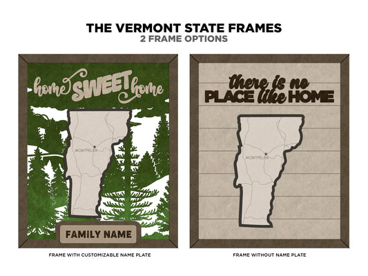 Vermont State Frame